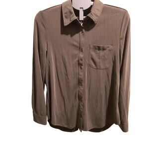 Cable & Gauge Studio long sleeved tunic Women's Small Burnt Oregano